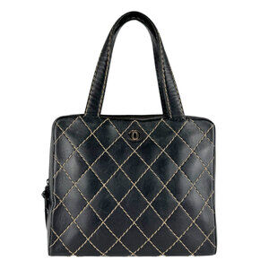 CHANEL Black Leather Bag